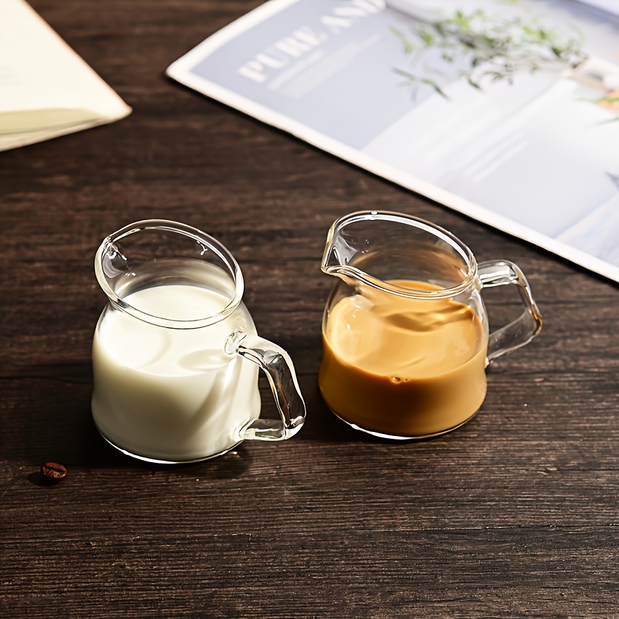 Barista Milk Jug - قطعتان من إبريق كريمر كوب إسبرسو