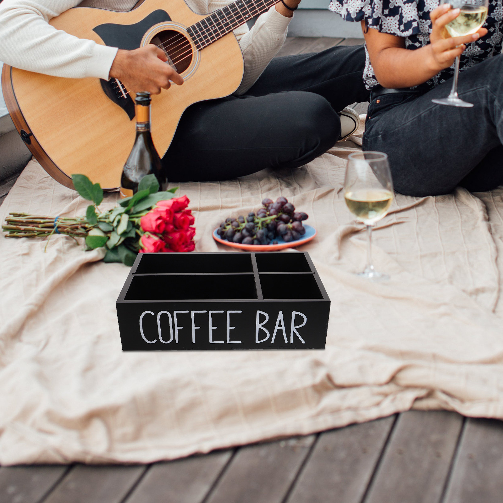 قطعتان من منظم محطة القهوة، حا - مراجعة Coffee Tea Sugar وسعره