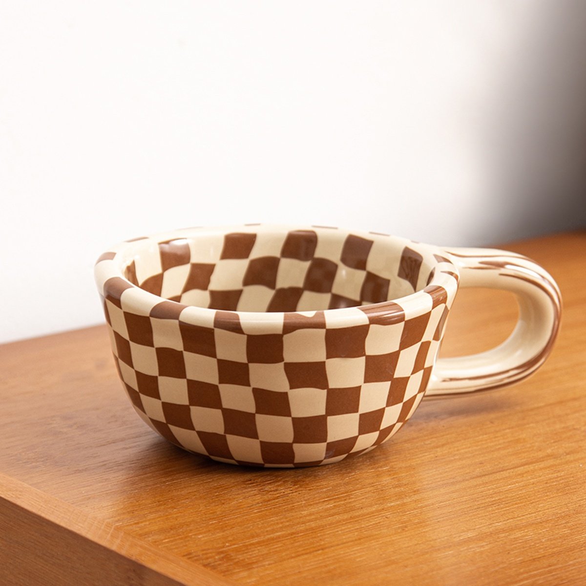كوب قهوة سيراميك مع مقبض على ش - مراجعة Coffee Tea With Milk وسعره