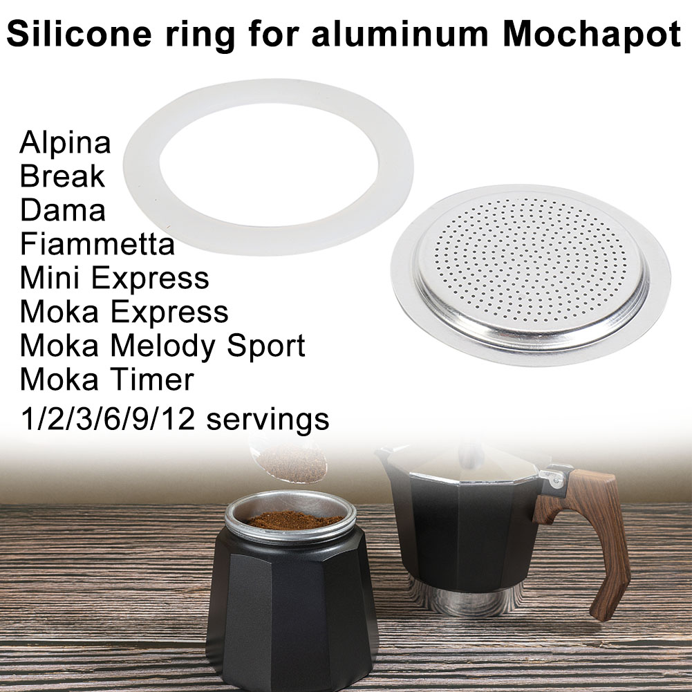 حلقة مانعة للتسرب من مطاط السي - مراجعة Moka Pot Stove وسعره