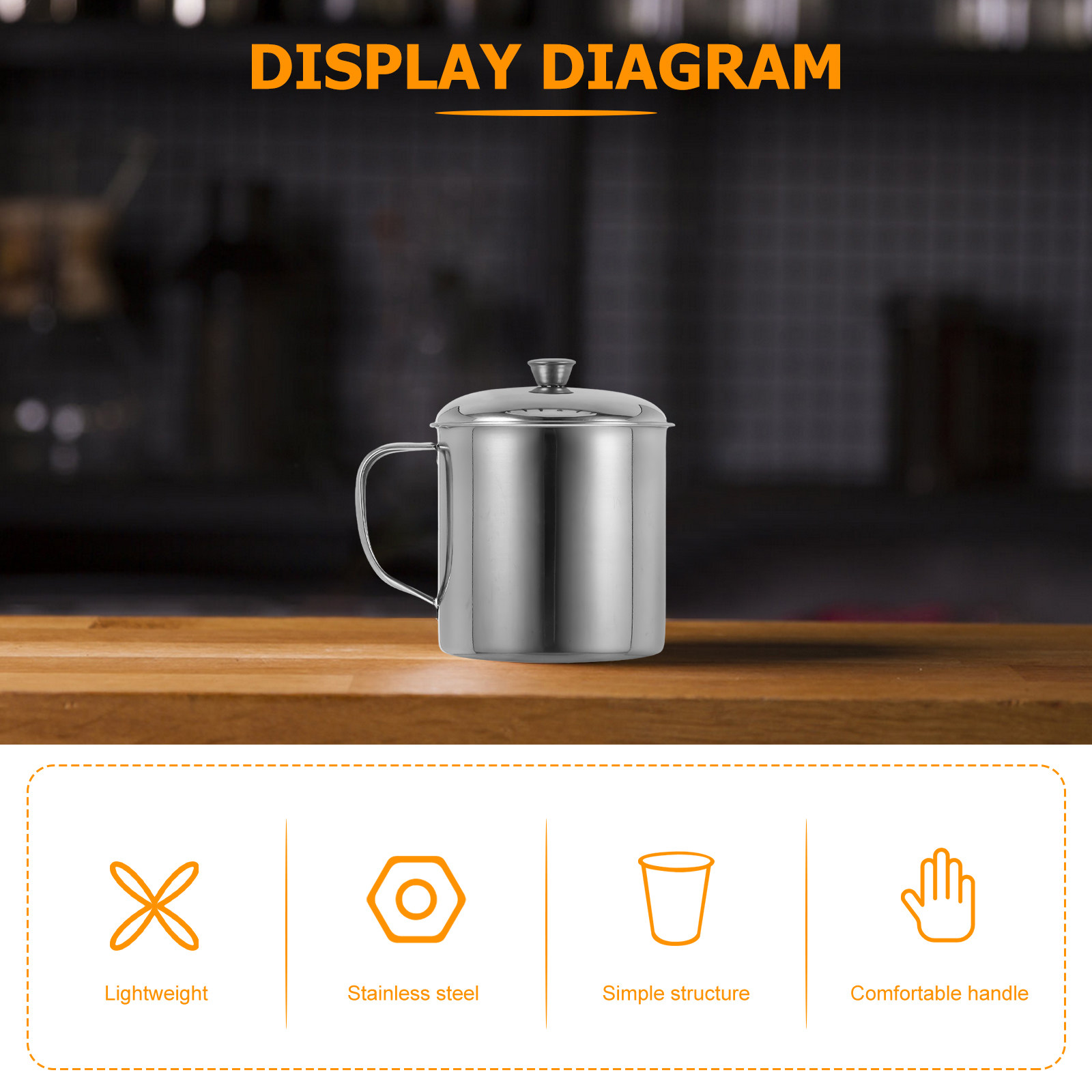 كوب من الفولاذ المقاوم للصدأ م - مراجعة Coffee Tea & Espresso Appliances وسعره