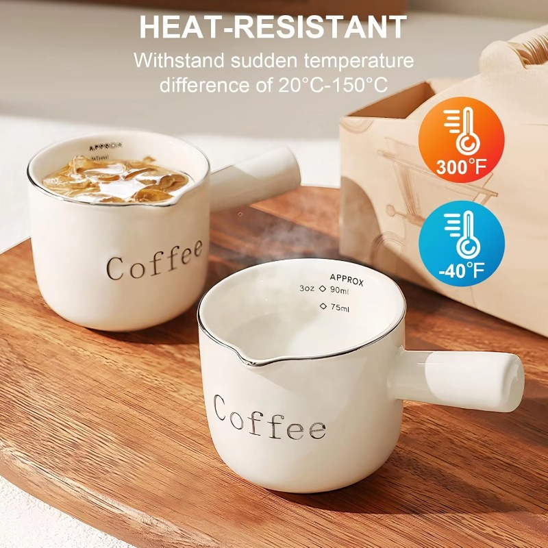 كوب قهوة صغير من السيراميك بمق - مراجعة Coffee Tea With Milk وسعره